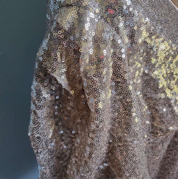 NWT Lane Bryant full sequence V blouse/top - Picture 8 of 9